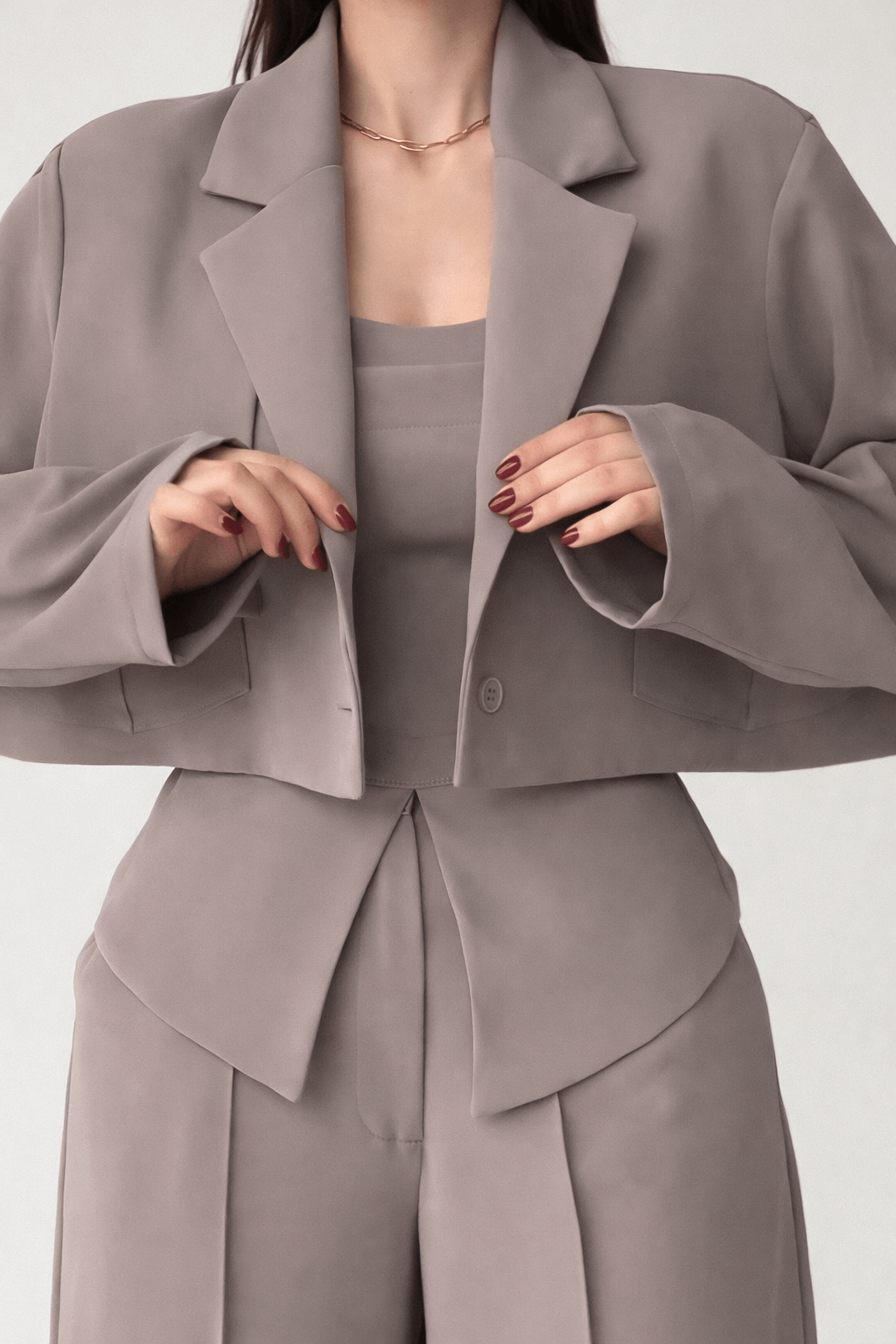 Ensemble Tailleur Couture Structuré – Édition Limitée