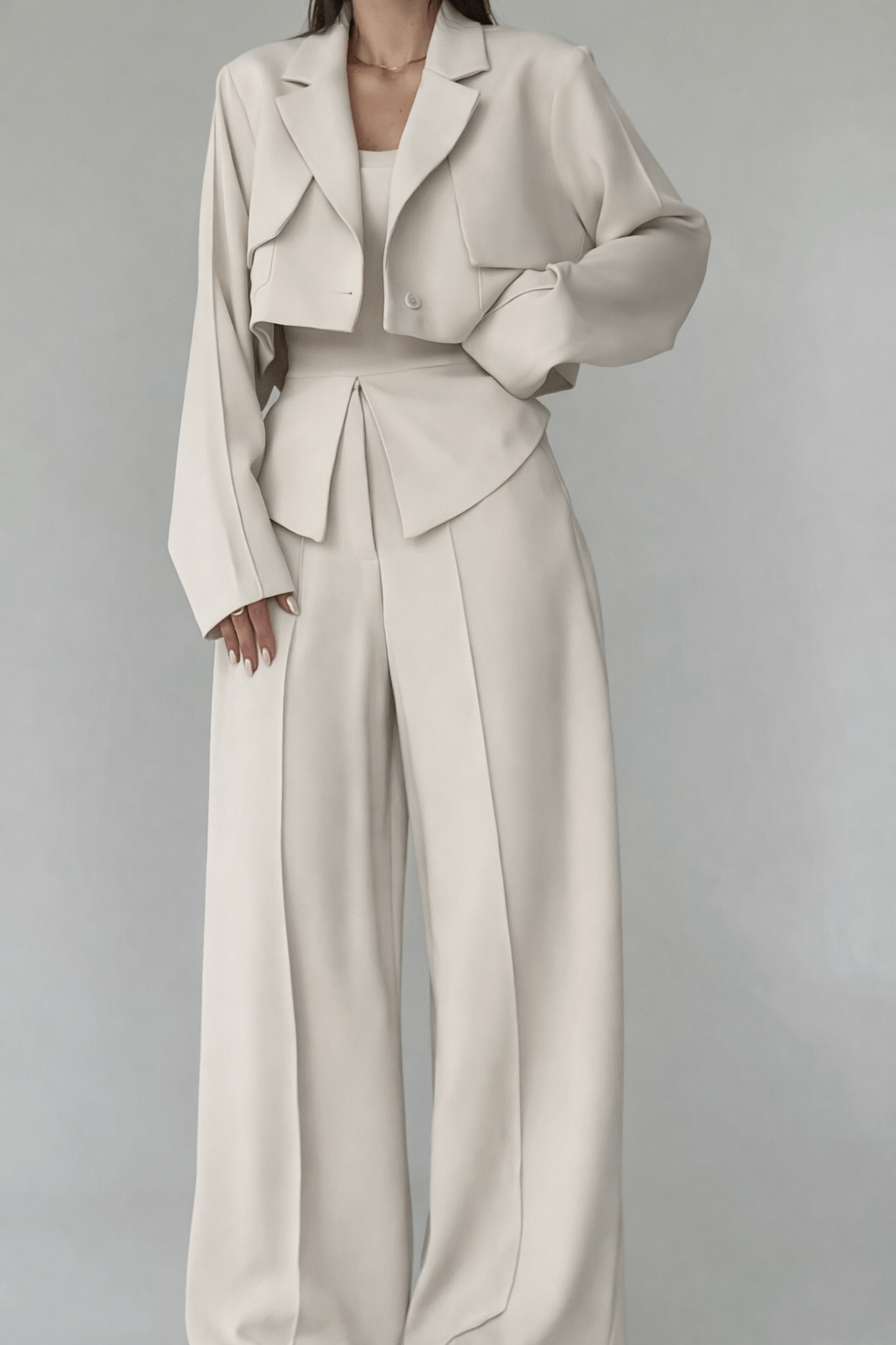 Ensemble Tailleur Couture Structuré – Édition Limitée