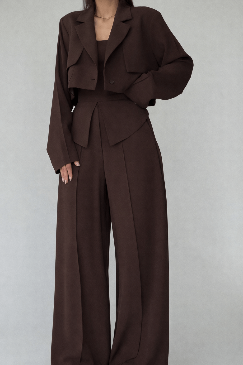 Ensemble Tailleur Couture Structuré – Édition Limitée