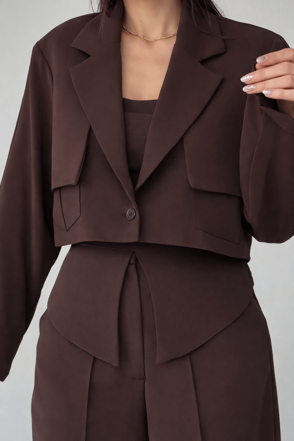 Ensemble Tailleur Couture Structuré – Édition Limitée