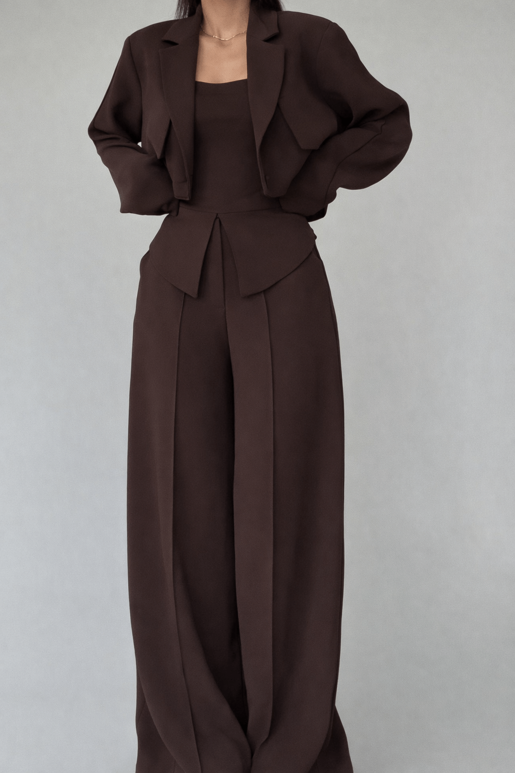 Ensemble Tailleur Couture Structuré – Édition Limitée