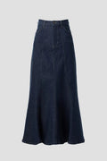 Jupe longue en jean